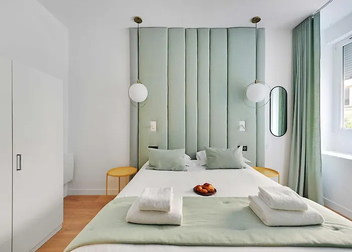 Appartement Charming - 1br-4p - Ac - Marais